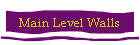 Main Level Walls